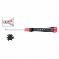 Wiha PicoFinish Ball End Hex Screwdriver - Handle with Rotating Cap and Rapid-Turning Zone - 1.3 mm - 00531